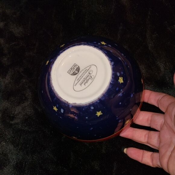 Set of 4 Country Snowman cereal/salad bowls - Picture 3 of 4